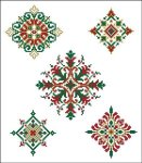 (image for) Geometric Medallions Christmas